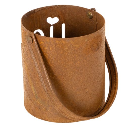 Laterne Metall Windlicht Edelrost Deko Lichtblick H22cm 2St | Floristik24.de