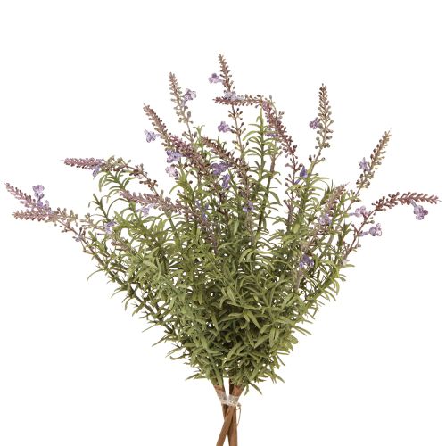 Artikel Lavendel künstlich Kräuter am Stiel mit 7 Zweigen 40cm 3St