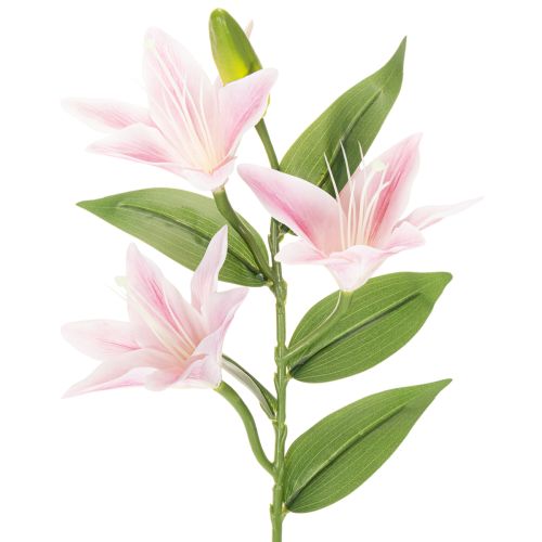 Kunstblume Lilie Stielblume Dekoration 68cm 3St kaufen | Floristik24.de