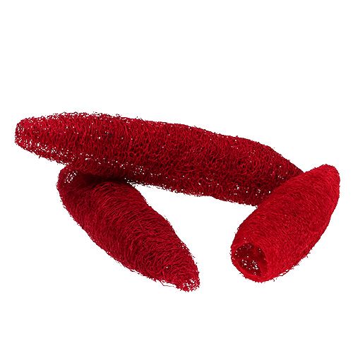 Luffa groß Rot 20St