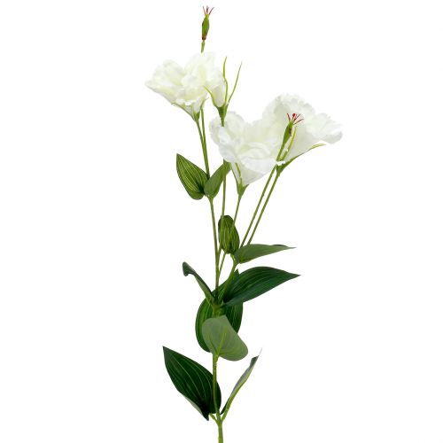 Lisianthus Kunstblume Weiß L87,5cm