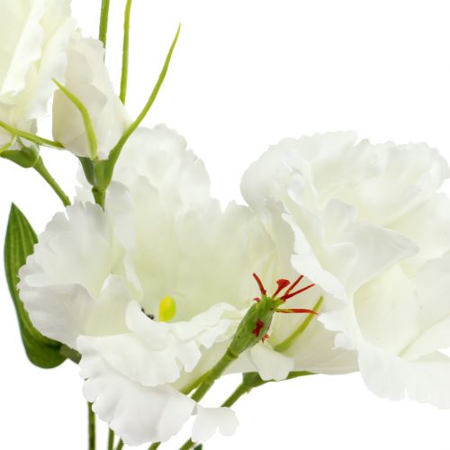 Lisianthus Kunstblume Weiß L87,5cm