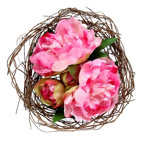 Floristik24 Manschette aus Rebe Ø20cm Natur 8St