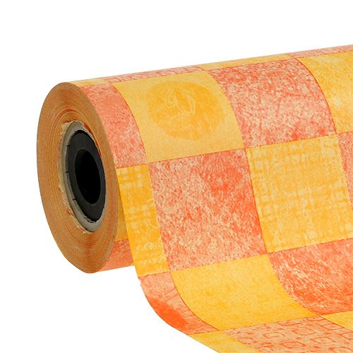 Manschettenpapier Gelb-Orange 25cm 100m