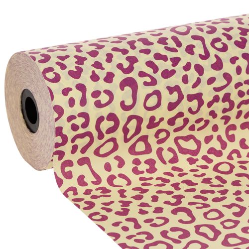 Manschettenpapier Leo-Optik Lila 25cm 100m kaufen | Floristik24.de