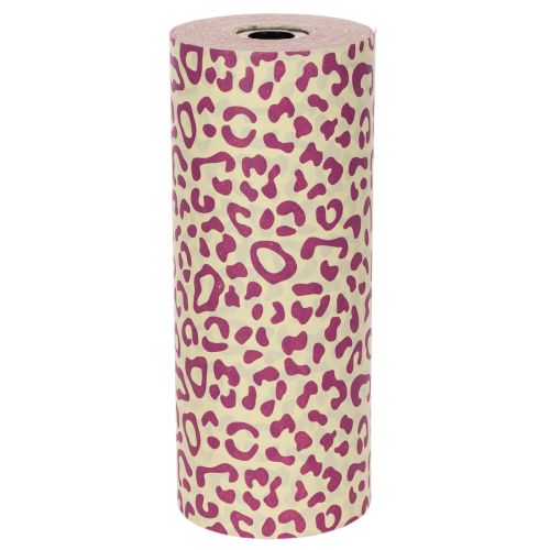 Manschettenpapier Leo-Optik Lila 25cm 100m | Floristik24.de