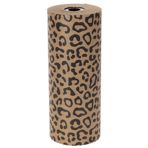 Manschettenpapier Leopard-Muster Rolle 25cm 100m Geschenkverpackung | Floristik24.de