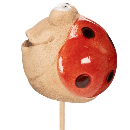 Artikel Marienkäfer Gartenstecker Dekorativer Hingucker für Garten Dekoration 25cm 4St