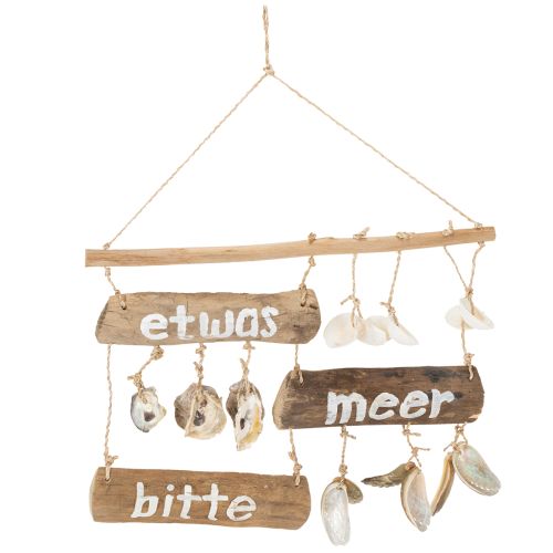 Floristik24 Holzdeko maritimes Flair Wanddeko Naturmaterialien für Sommerdeko Strandhaus 50cm