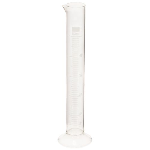 Messzylinder mit Sockel S 50 Milliliter 20cm | Floristik24.de