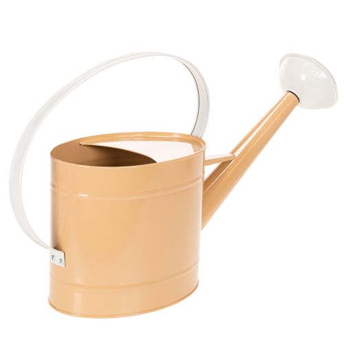 Metall Deko Gießkanne Vintage Look Hellbraun 52,5cm - Pflanzkanne für Tischdeko & Sommerdeko | Floristik24.de