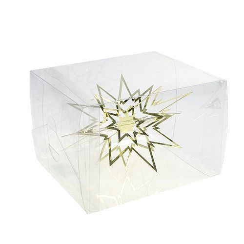 Floristik24 Metallstern groß zum Hängen Gold 24cm