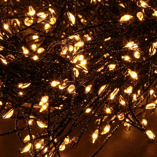 Floristik24 Micro LED Cluster Lichterkette Innen Außen 480 LED 300cm