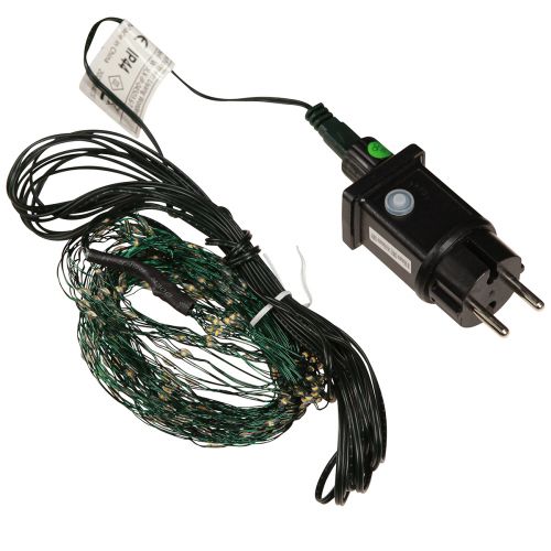 Floristik24 Micro LED Lichterkette Weihnachtsbeleuchtung Timer 180cm