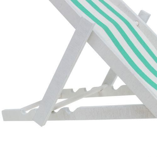 Floristik24 Mini Sonnenliege zum Dekorieren 21,5cm x 10,3cm