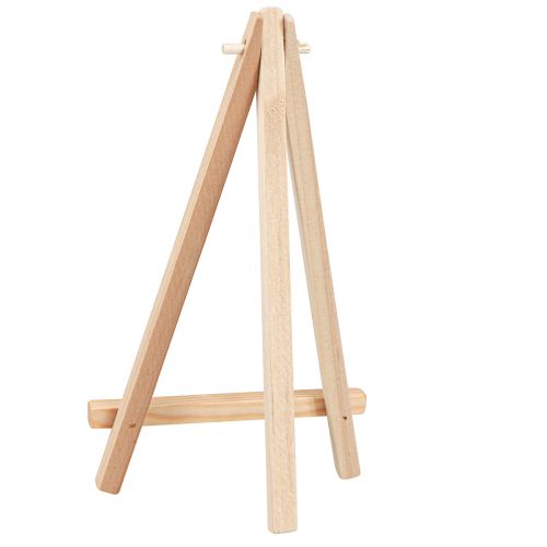 Artikel Mini Staffelei Kartenhalter Holz Natur 11x19cm 6 St