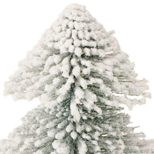 Artikel Mini Weihnachtsbaum beleuchtet LED Tanne mit Schnee 28cm