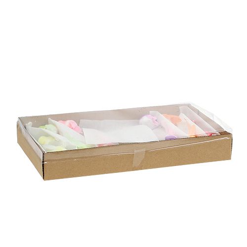 Floristik24 Mini Vogel bunt sortiert 7cm 12St