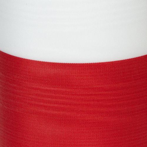 Moiré-Kranzband, Trauerband Weiß-Rot, Dekoband 150mm, Gedenkband Trauerflor, Acetat Taft 25m | Floristik24.de