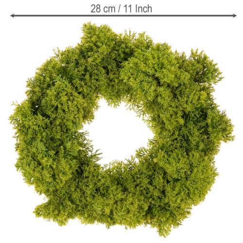 Mooskranz künstlich dekorativ für Tisch oder Tür 28cm | Floristik24.de