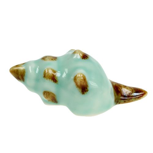 Floristik24 Muschel aus Porzellan sort. 9,5cm 2St