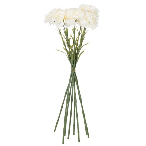 Kunstblume Nelke mit Stiel für Sträuße und Kränze 56cm 8St | Floristik24.de