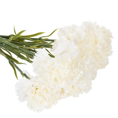 Kunstblume Nelke mit Stiel für Sträuße und Kränze 56cm 8St | Floristik24.de