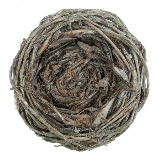 Floristik24 Deko Nest Natur Ø17cm 2St