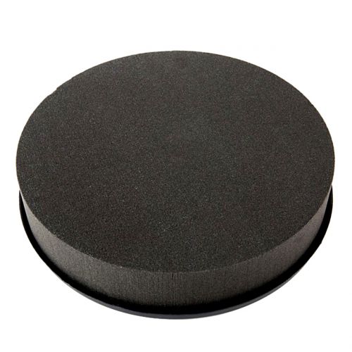 Steckmoos Zylinder Steckmasse Schwarz Ø28cm H5cm 2St