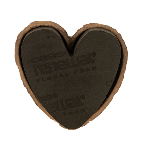 Steckschaum-Herz OASIS® Renewal® Floral Foam Biolit® 18cm 2St kaufen | Floristik24.de