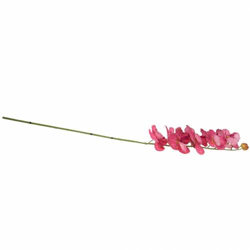 Floristik24 Künstlicher Orchideenzweig Pink H83cm