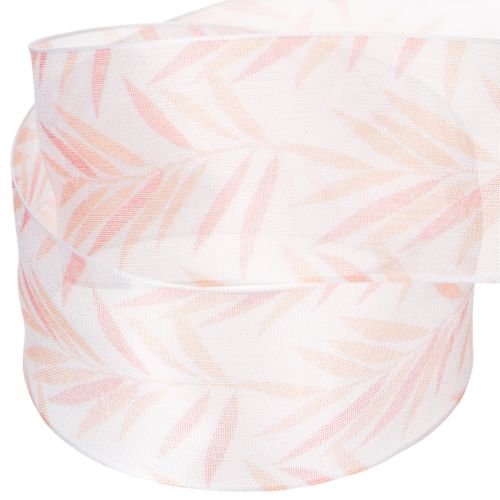 Artikel Organzaband Chiffonband Dschungel Orange 40mm 15m
