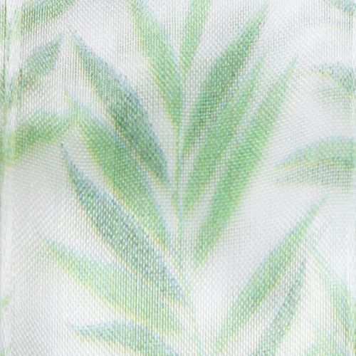 Organzaband Chiffonband Grüne Pflanzen Band 40mm 15m | Floristik24.de