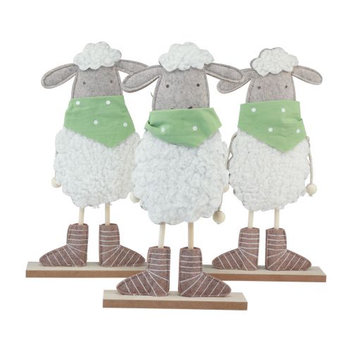 Floristik24 Osterdeko Schaf Tischdeko Ostern Deko Figuren 37cm 3St