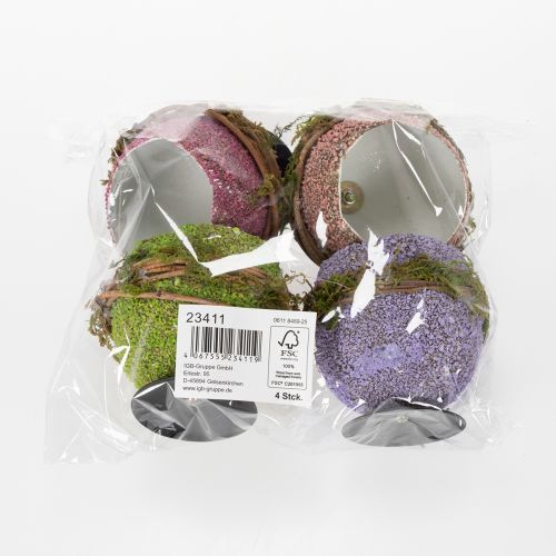 Artikel Osterei Dekoschale für den Frühling oder Ostern Tischdeko 9cm 4St