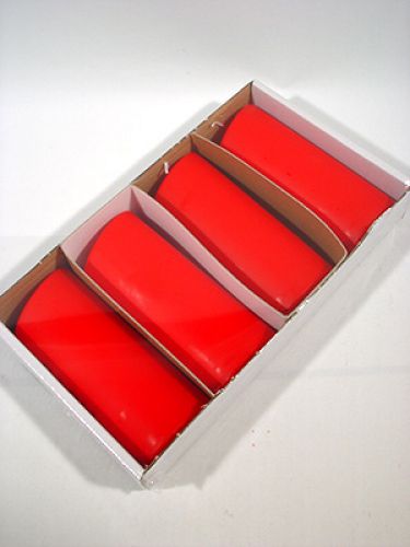 Floristik24 Ovalkerzen 160mm 4 St. rubin