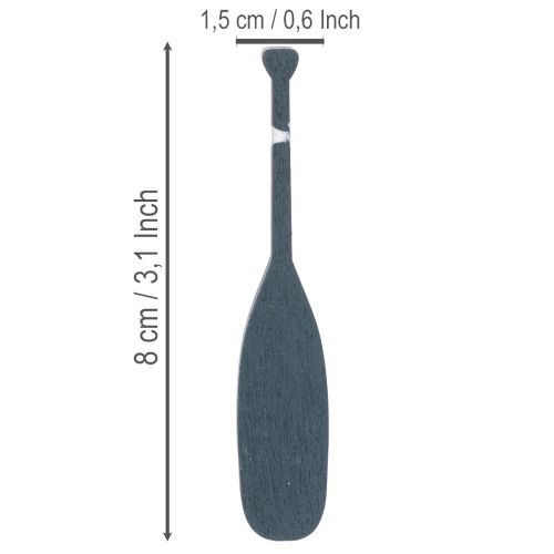 Paddel Miniatur Dekoration für maritime Deko 8cm 18St | Floristik24.de
