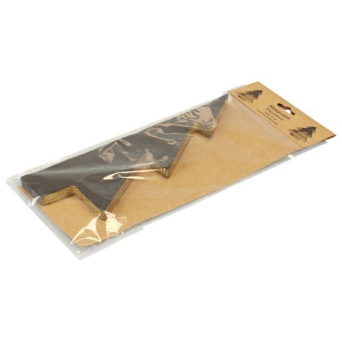 Floristik24 Papier Weihnachtsbaum Papier Tannenbaum Schwarz H30cm