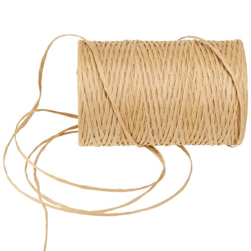 Artikel Papierdraht Papierbindedraht Draht Natur 0,4mm 205m