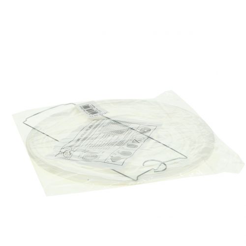 Floristik24 Lampion aus Papier Weiß Ø20cm