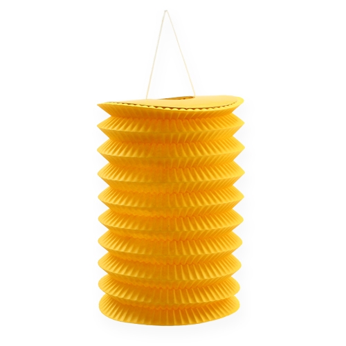 Floristik24 Zuglaterne Gelb Ø10cm H13cm 8St