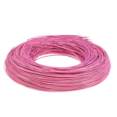 Peddigrohr Hell-Rosa Ø1,3mm 250g