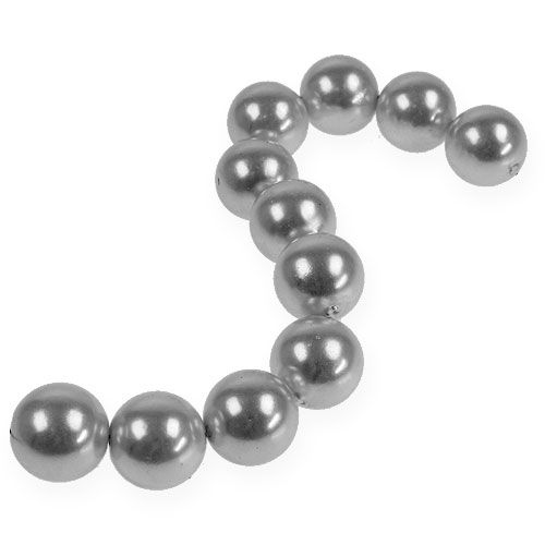 Deko-Perlen Ø2cm Silber 12St