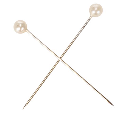Perlkopfnadeln Ø4mm 40mm Champagner | Floristik24.de