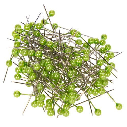 Perlkopfnadeln Grün Floristik vielseitig einsetzbar Ø4mm 40mm 150St kaufen | Floristik24.de