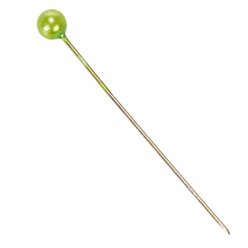 Perlkopfnadeln Grün Floristik vielseitig einsetzbar Ø4mm 40mm 150St | Floristik24.de