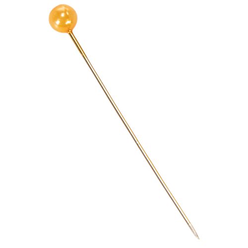 Perlkopfnadeln Orange Stecknadeln für Floristikbedarf Ø4mm 40mm 150St | Floristik24.de