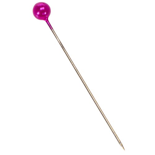 Perlkopfnadeln für Floristik Pink Ø4mm 40mm 150St | Floristik24.de
