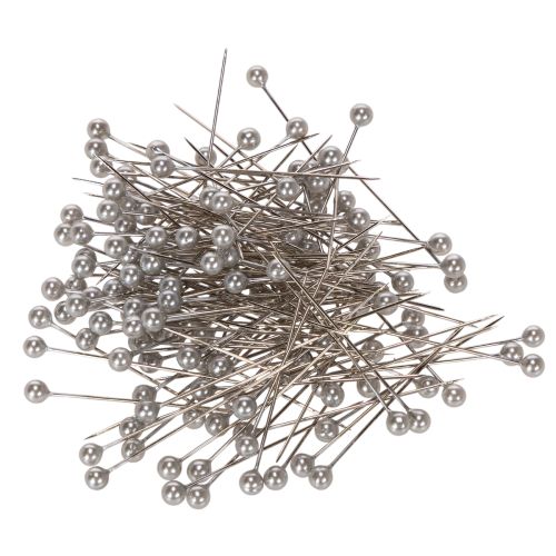 Perlkopfnadeln Floristik Dekoration Silber Ø4mm 40mm 150St