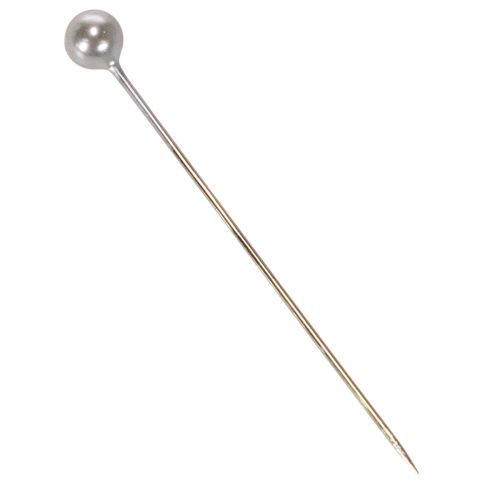 Perlkopfnadeln Floristik Dekoration Silber Ø4mm 40mm 150St | Floristik24.de